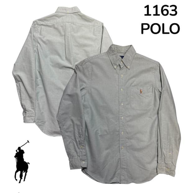 폴로 클래식핏 솔리드 셔츠 S