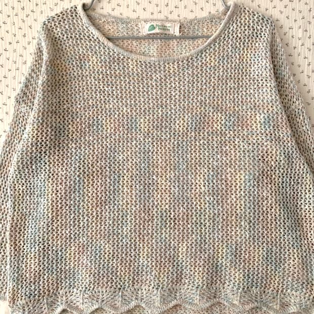 파스텔 솜사탕 여리 니트