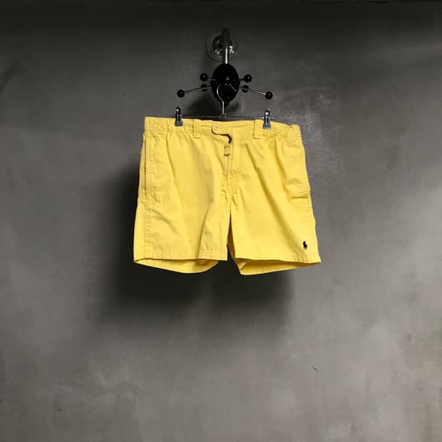 폴로 랄프로렌 포니 반바지 옐로 L