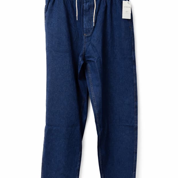 BEAMS 데님 밴딩 팬츠
