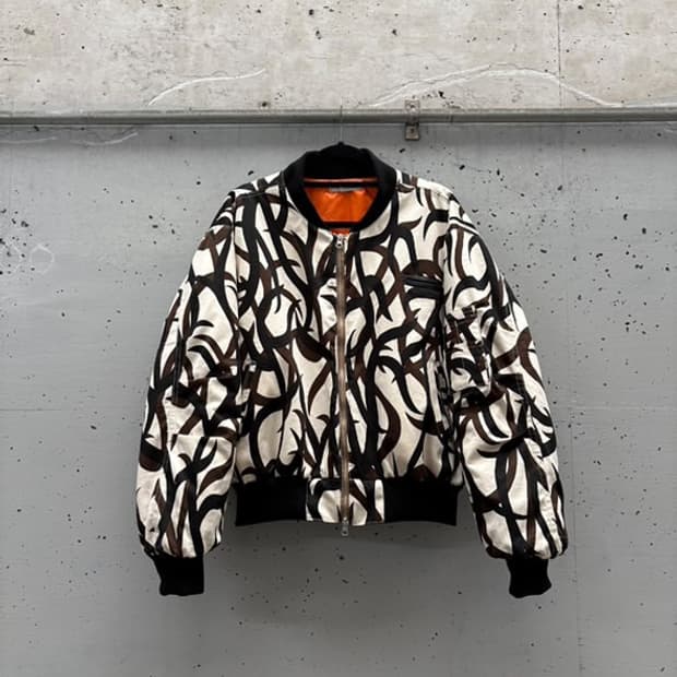 tribal camo bomber jacket 