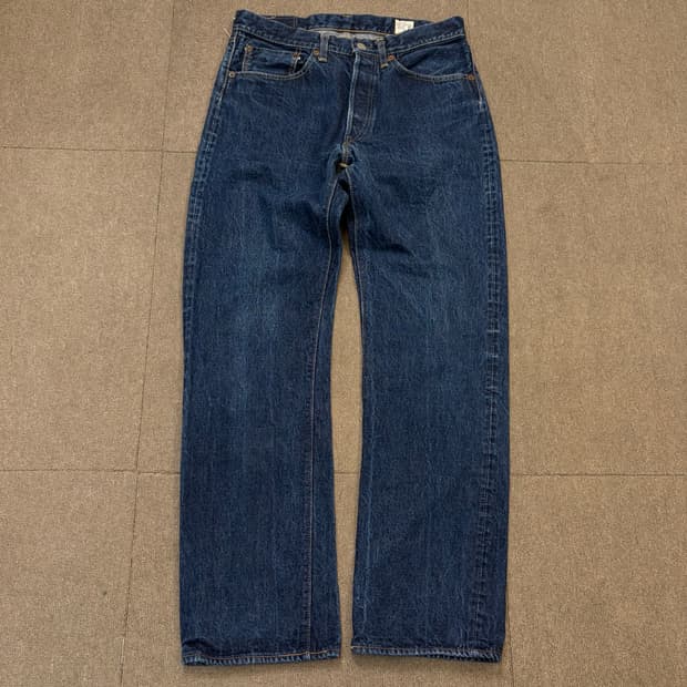 orslow 105 오어슬로우 셀비지 스트레이트 데님 