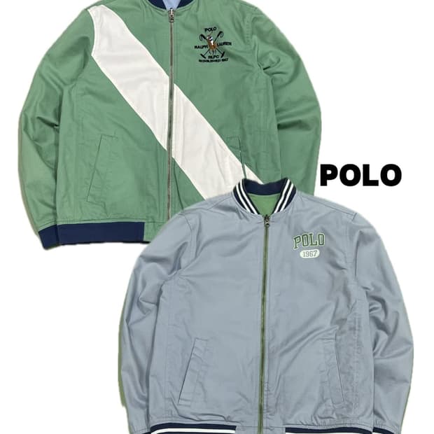 (L) 폴로 랄프로렌 주니어/우먼스 리버시블 럭비 자켓