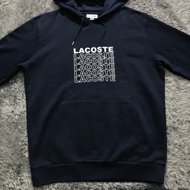[[XL, A급] 라코스테(LACOSTE) 후드티셔츠@177