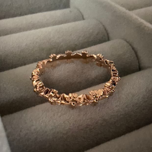 크롬하츠 22k 타이니밴드링 US8