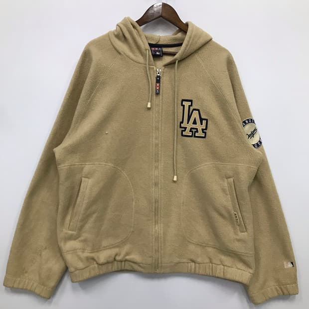 MLB 플리스 후드집업