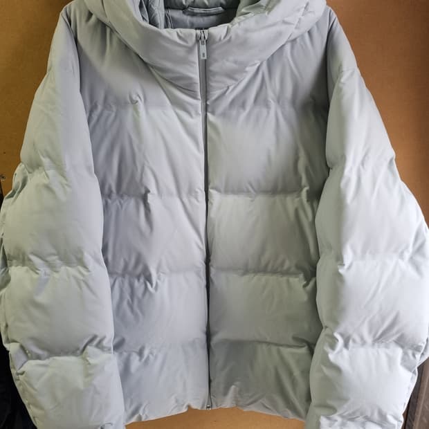 유니클로 남성 후드 다운패딩 