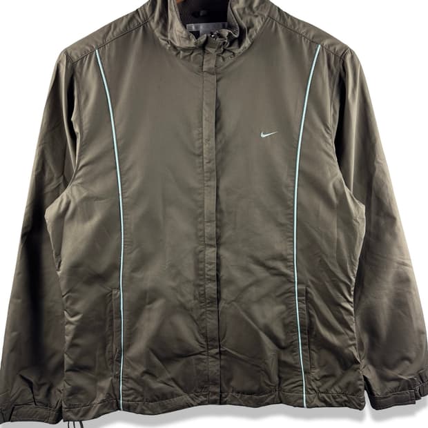 나이키 브라운 민트 골프 바람막이3053