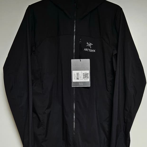 (정품)25SS 아크테릭스 스쿼미시 후디 블랙 M