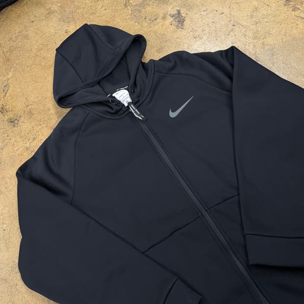 [정품/XL] 나이키 블랙 후드 집업 b10