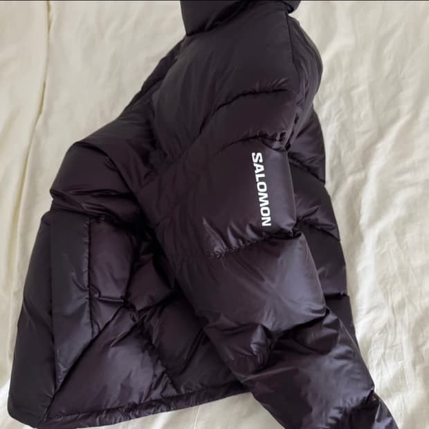 살로몬 컨투어 다운 자켓 패딩 