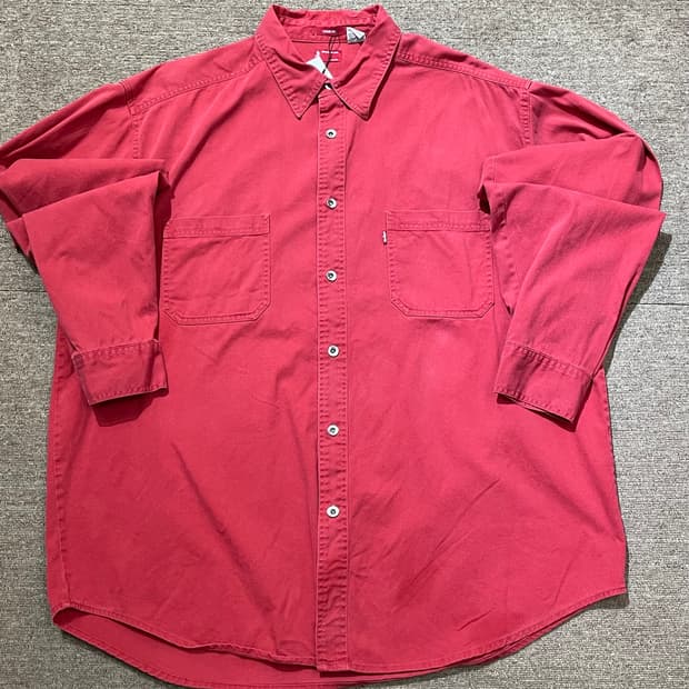 (XL) Levi's 리바이스 코튼 워크 셔츠 루즈 핏