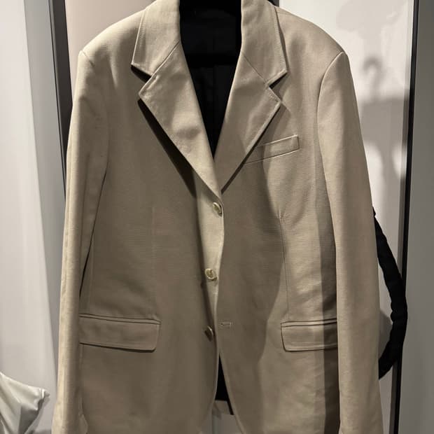 라프시몬스 코튼 자켓