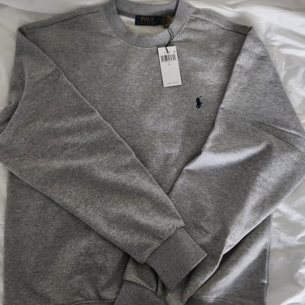 폴로 맨투맨 그레이 L