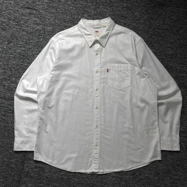 리바이스 USA 아메카지 아이보리 데님 셔츠y 1864