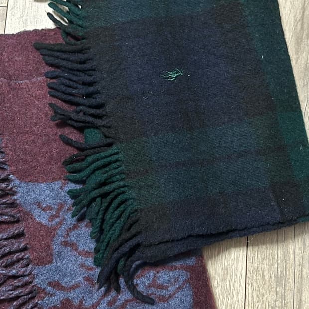 빈티지 폴로 목도리