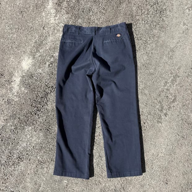 디키즈 874 코튼 워크팬츠 네이비 B123