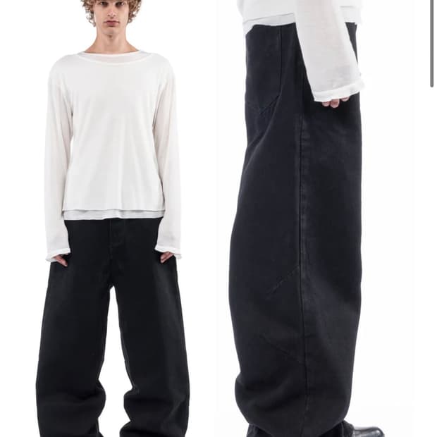 Loose everday denim S