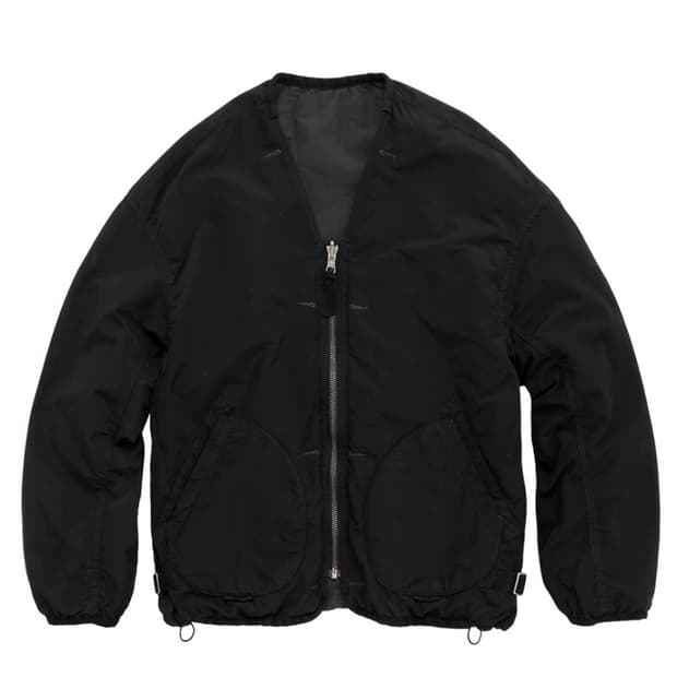 폴리테루 리버시블 라이너 자켓 블랙/차콜 4 (블차)