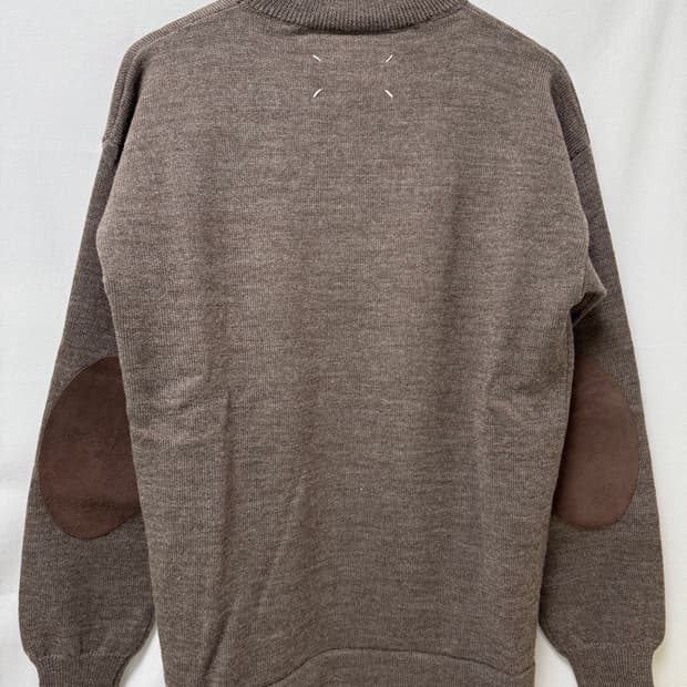 메종 마르지엘라 엘보패치 터틀넥 니트 M