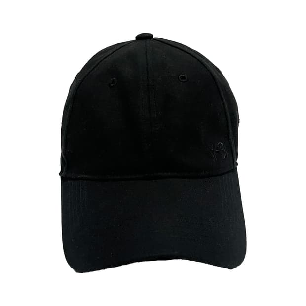 Y-3 요지야마모토 미니로고 볼캡 모자 블랙