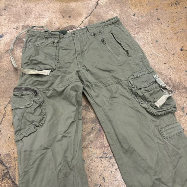 [정품/30] 아베크롬비 카키색 카고 바지 
