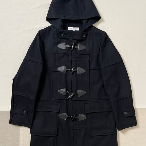 꼼데가르송 패치워크 더플코트 comme des garcons shirt