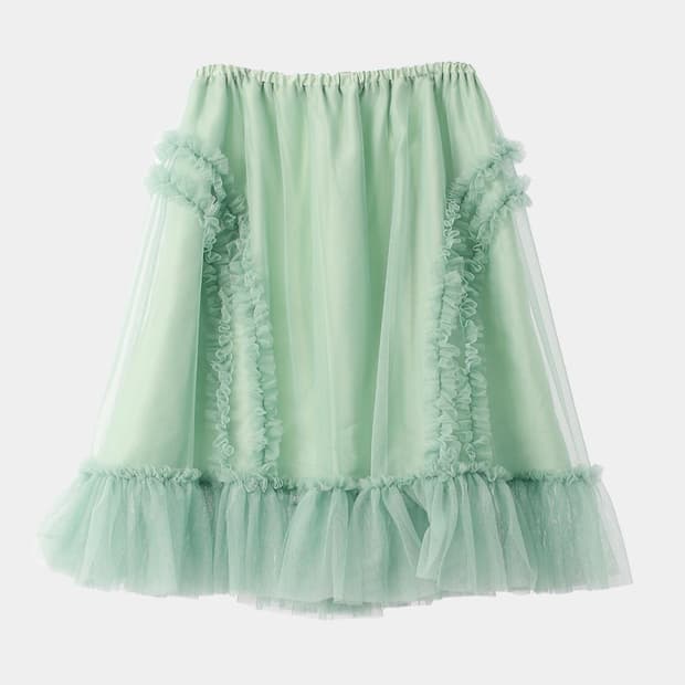 Saengin studios ruffle sha skirt