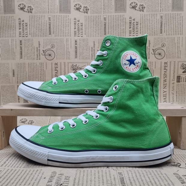컨버스 척테일러 그린 남성 하이탑290