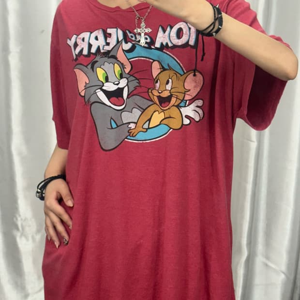Tom and Jerry Printed Short Sleeve