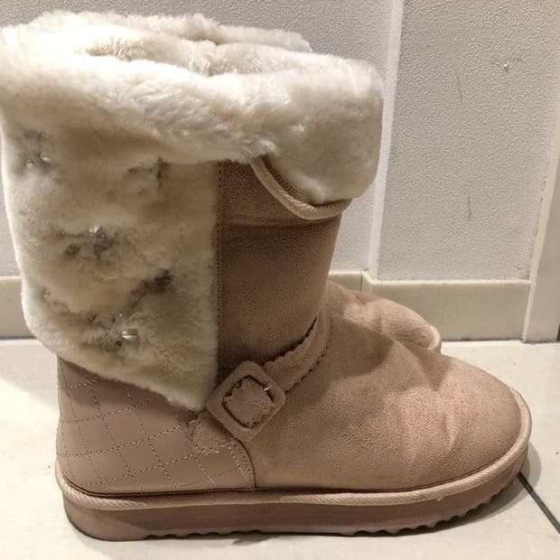 리즈리사 겨울 어그 부츠 달천 라떼갸루