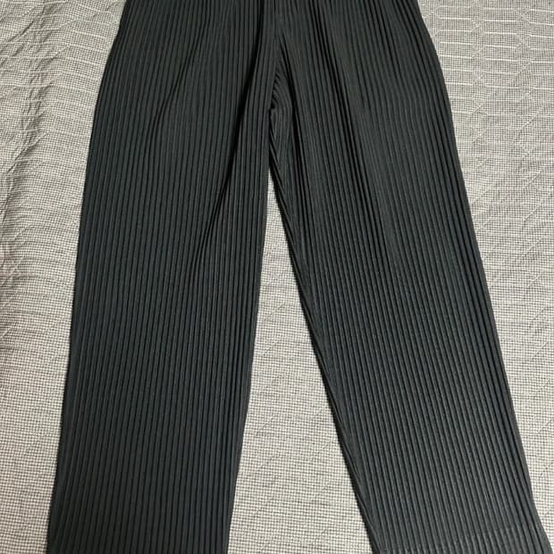 옴므플리세 다크그린팬츠 3