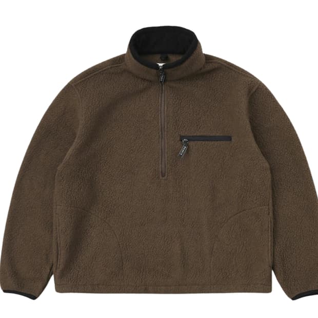 카키스 쉐르파 하프집업 플리스 M사이즈 판매