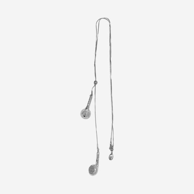 Kashiko x SENTIMENTS Earphone necklace