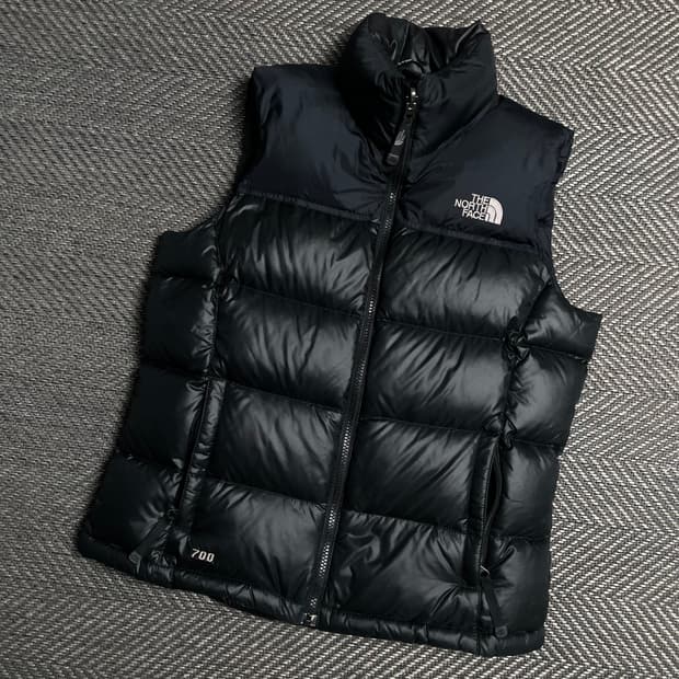 노스페이스 구스다운 700 눕시 다운 베스트y 5388