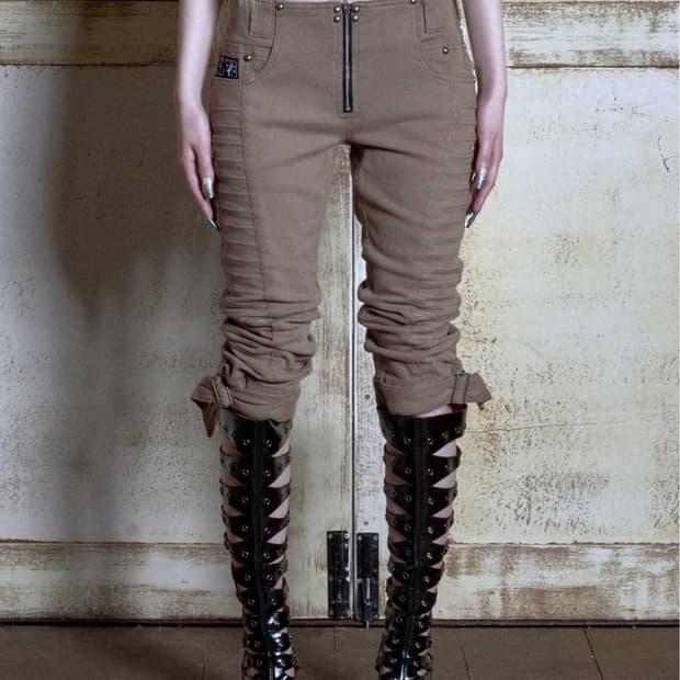 오퍼스 MOTOBACK CAPRI PANTS BROWN