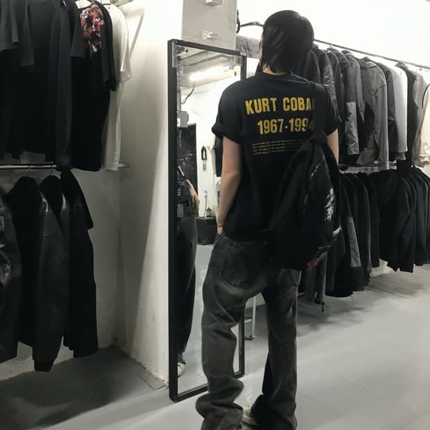빈티지 커트코베인 티셔츠 M