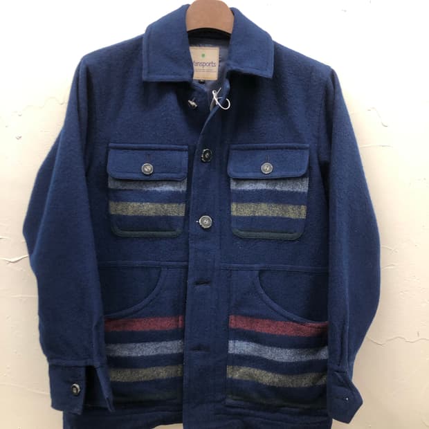 van sports 울 자켓