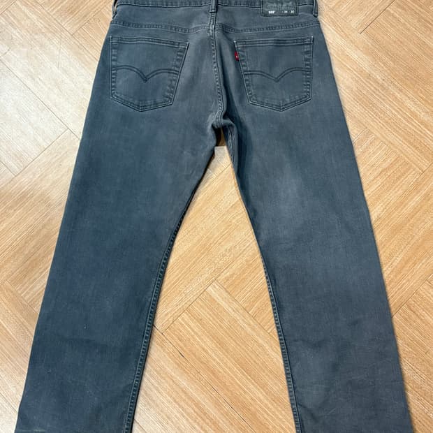 [34] 리바이스 569 그레이 와이드진 배기핏