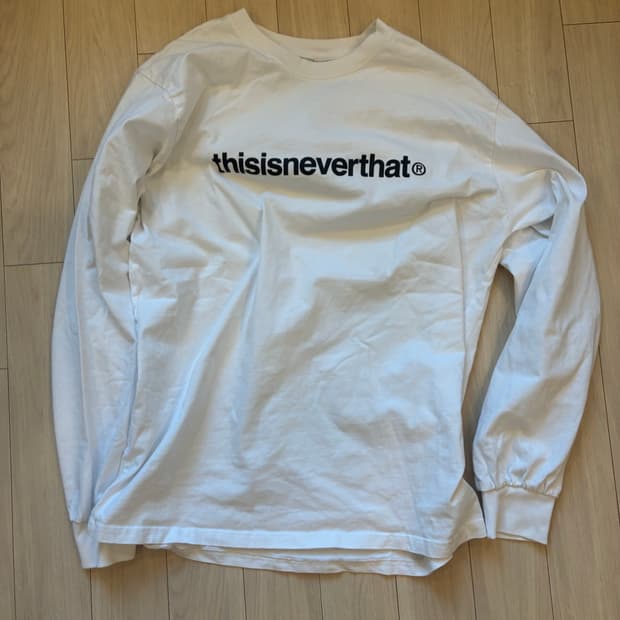 디스이즈네버댓 기본 긴팔 티