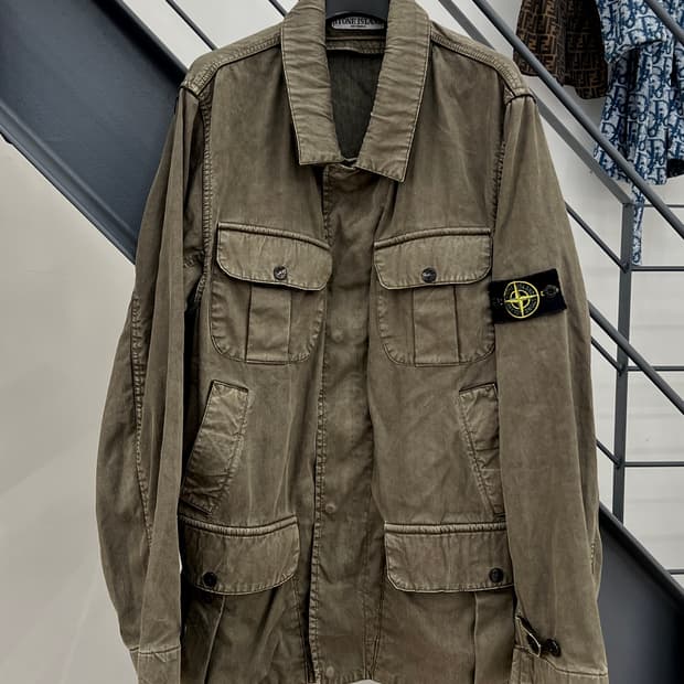 스톤아일랜드 06A/W 린넨 필드 자켓