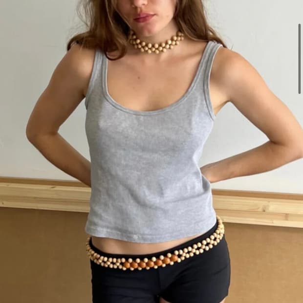 talina belt natural