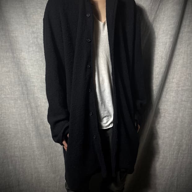 Yohji Yamamoto Pour Homme Alpaca Coat 
