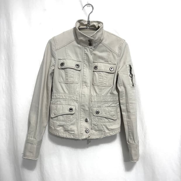 Ivory cotton jacket