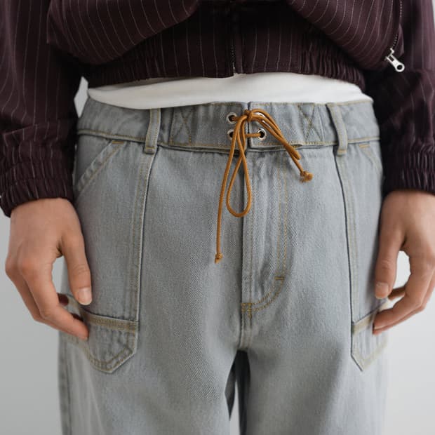 [36,38,40,42]기마구아스 Mitch 데님 팬츠