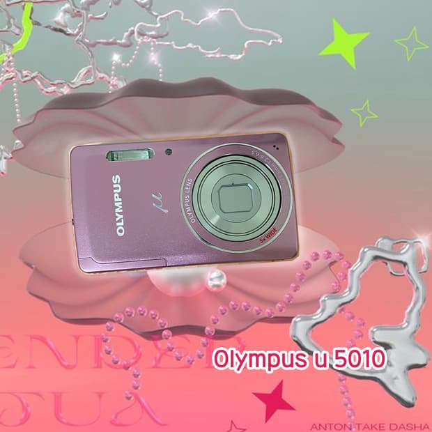 풀박!) Olympus  μ-5010 올림푸스 뮤 5010 핑크