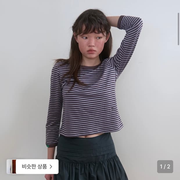 노컨텐츠 shoulder snap t_brown