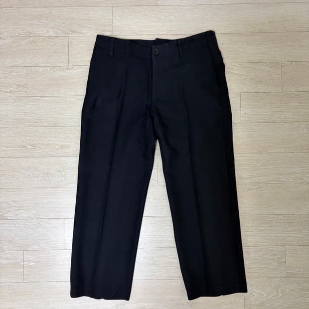 릭오웬스 울실크  7부 슬랙스 IT40 / US6