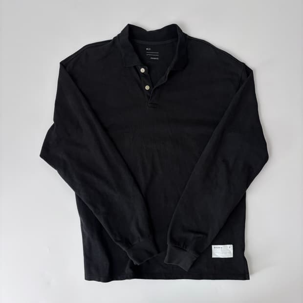 khakis 카키스 카라 긴팔 폴로티셔츠