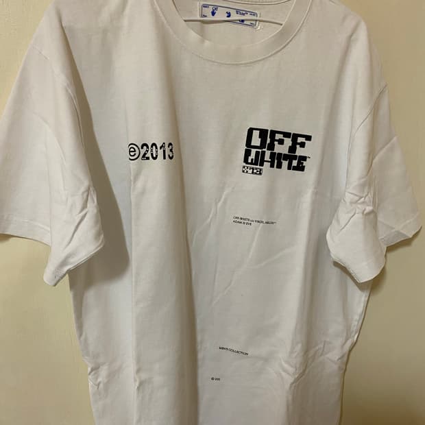 오프화이트 off white 반팔